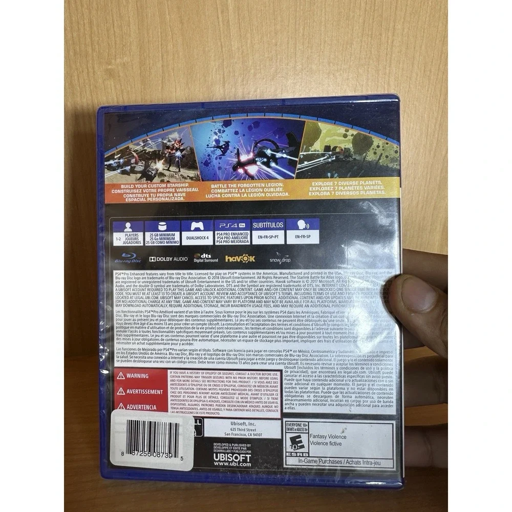 Starlink Battle for Atlas (PlayStation 4, 2018) New Factory Sealed - Free Ship